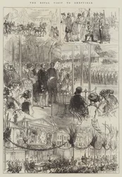 The Royal Visit to Sheffield